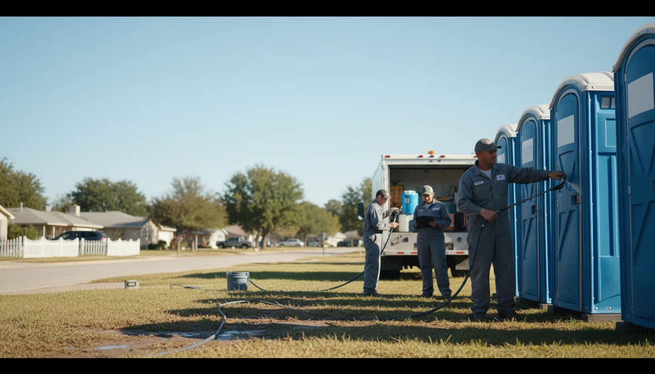 Long-Term Portable Toilet Rental in Deer Grove, IL near me